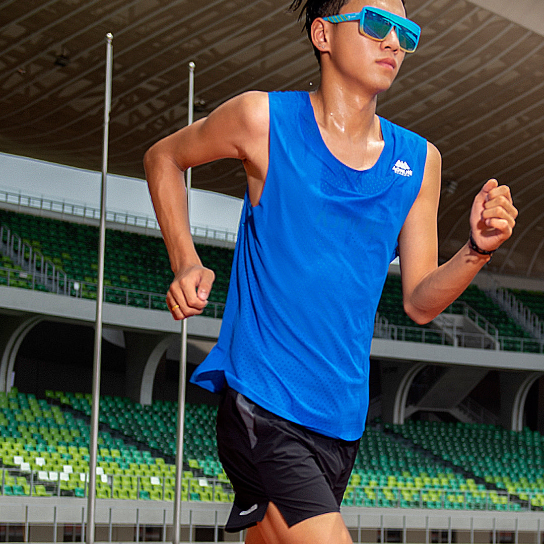 AONIJIE FM5189 Running Sleeveless Tank Top - Baju Lari Pria Olahraga