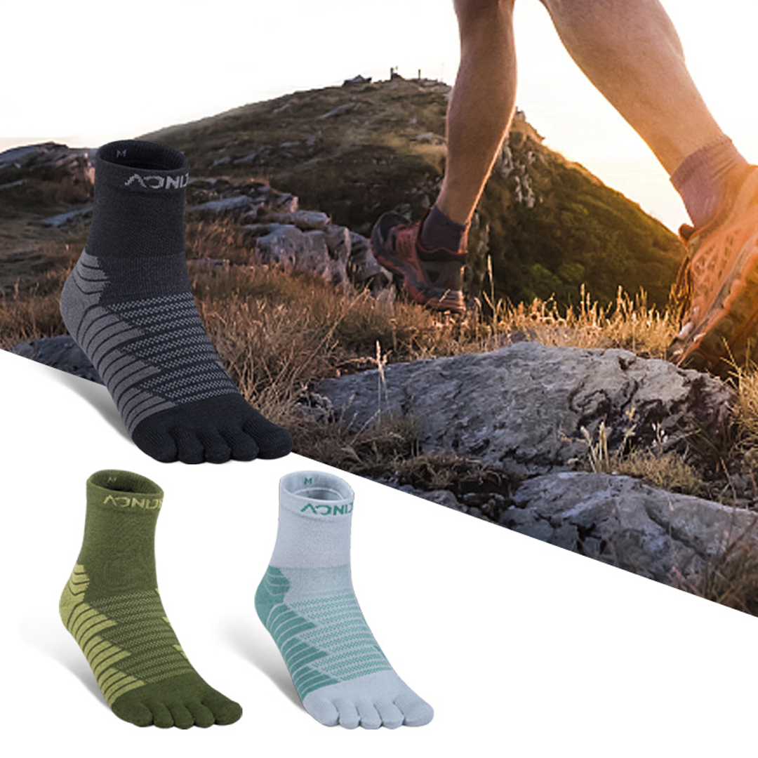 AONIJIE E4819 Running Toe Socks - Kaos Kaki Jari Lari Sepeda Olahraga