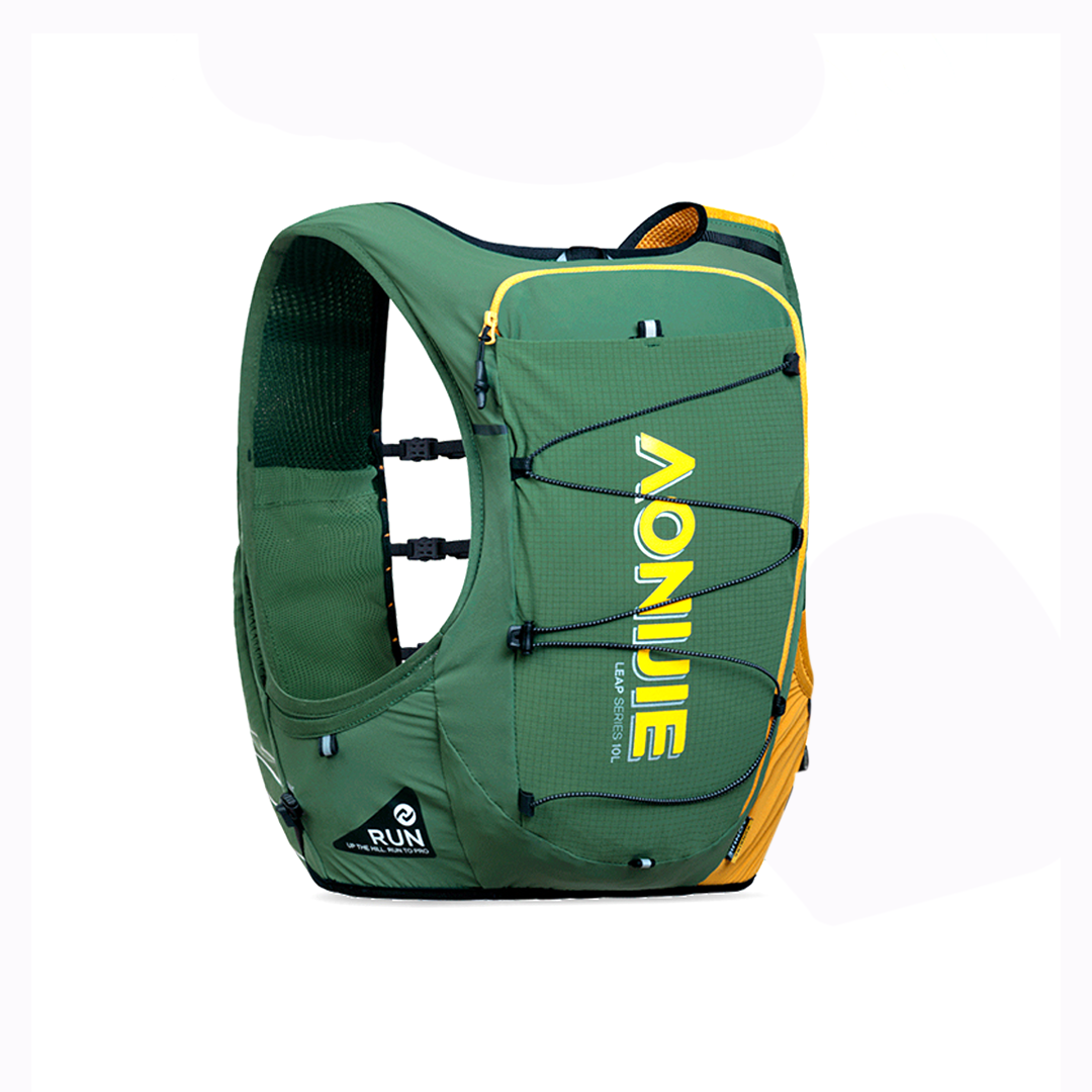 Aonijie C9116 Hydration Backpack Vest - 10 Liter Trail Running Sports - Green