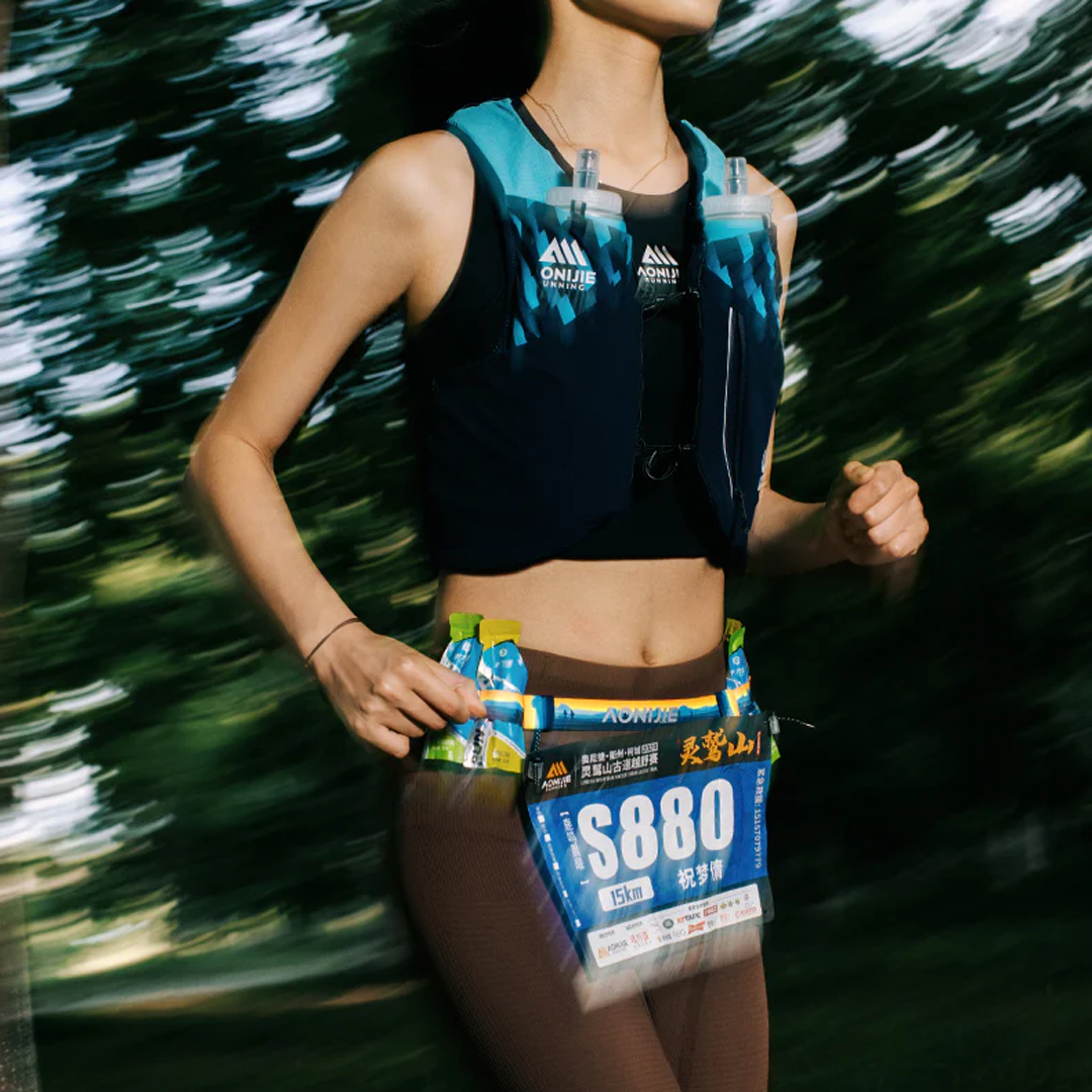 Aonijie BIB Race Number Belt E4436 Tali BIB - Lari Olahraga Outdoor