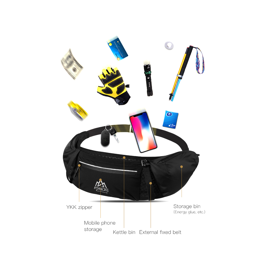 AONIJIE Waist Bag W8113 - Tas Pinggang Lari Sepeda