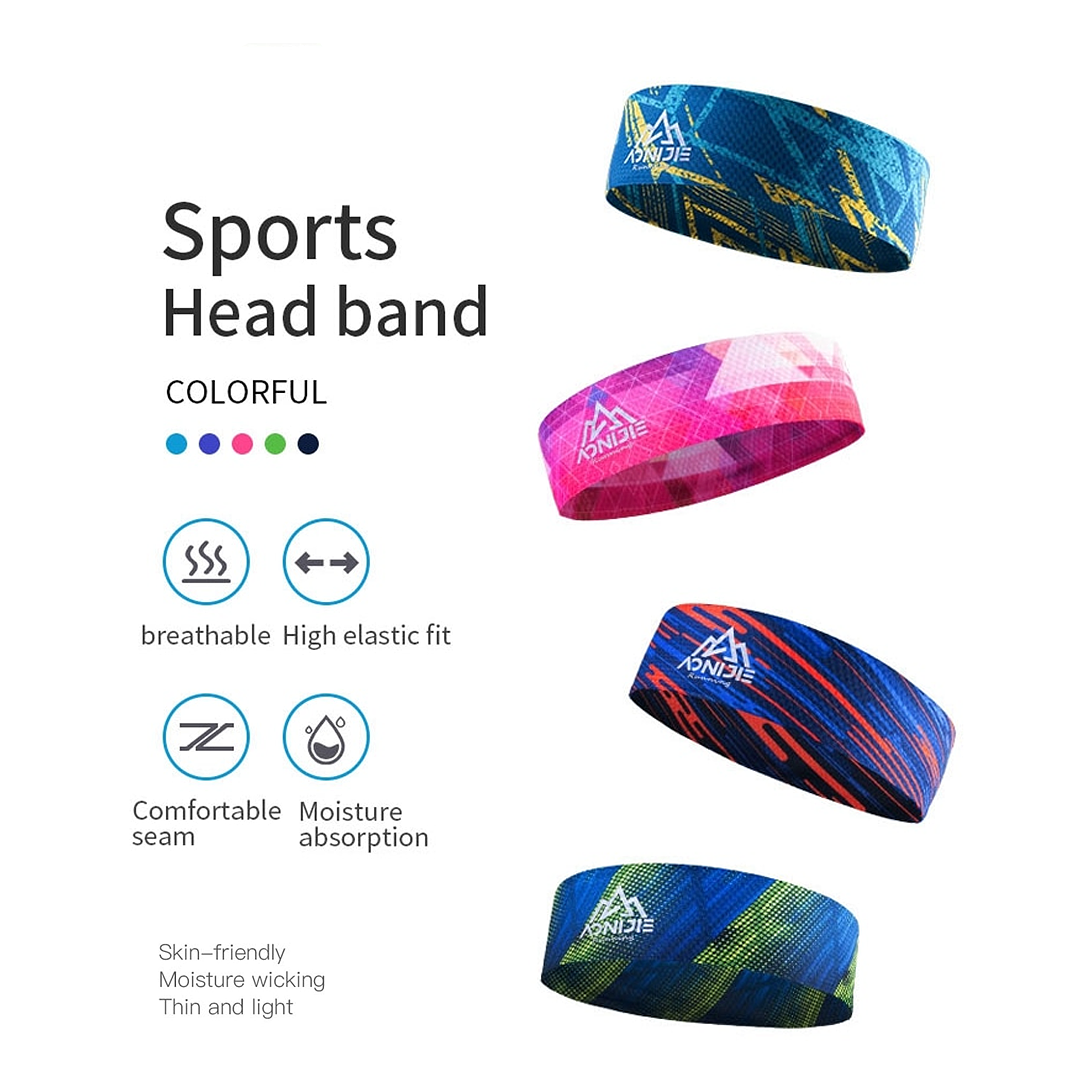 AONIJIE E4903 Sweatband Headband - Penahan Keringat Kepala Olahraga