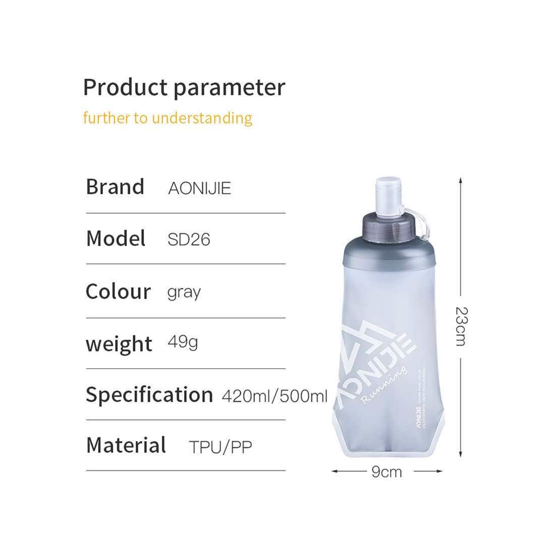 AONIJIE Soft Flask SD26 Water Bottle