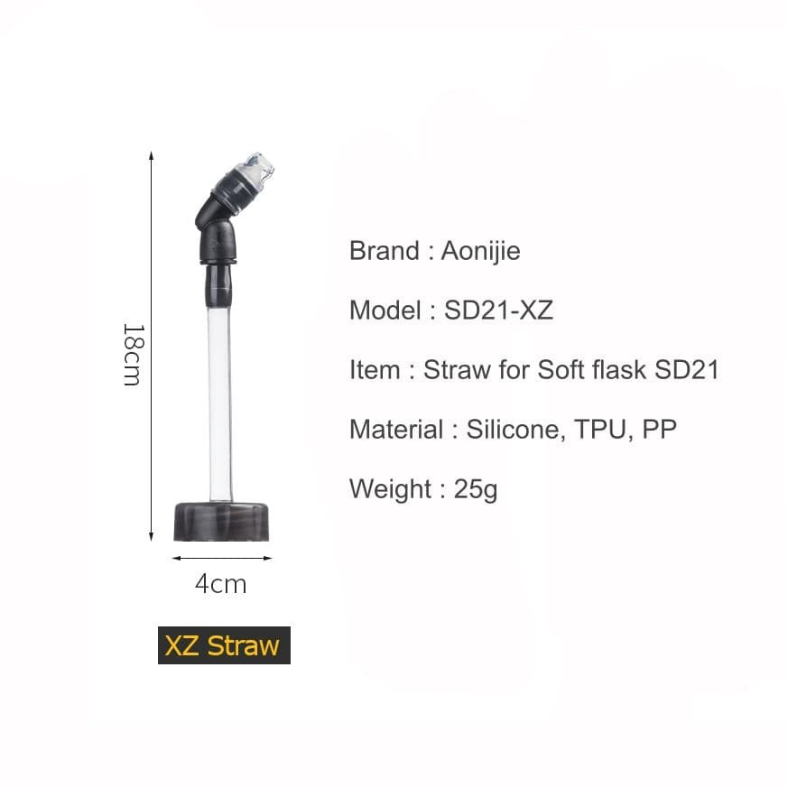 AONIJIE SD21 - XZ Straw Extend for Soft Flask SD21