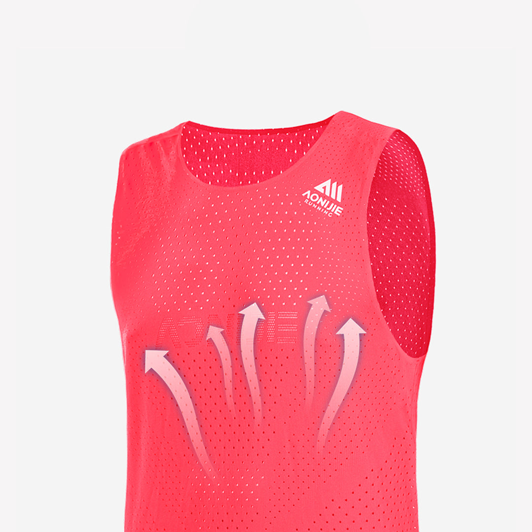 AONIJIE FM5189 Running Sleeveless Tank Top - Baju Lari Pria Olahraga