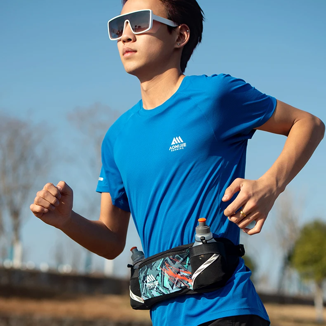 AONIJIE Waist Bag W8125 - Tas Pinggang Lari Sepeda Olahraga