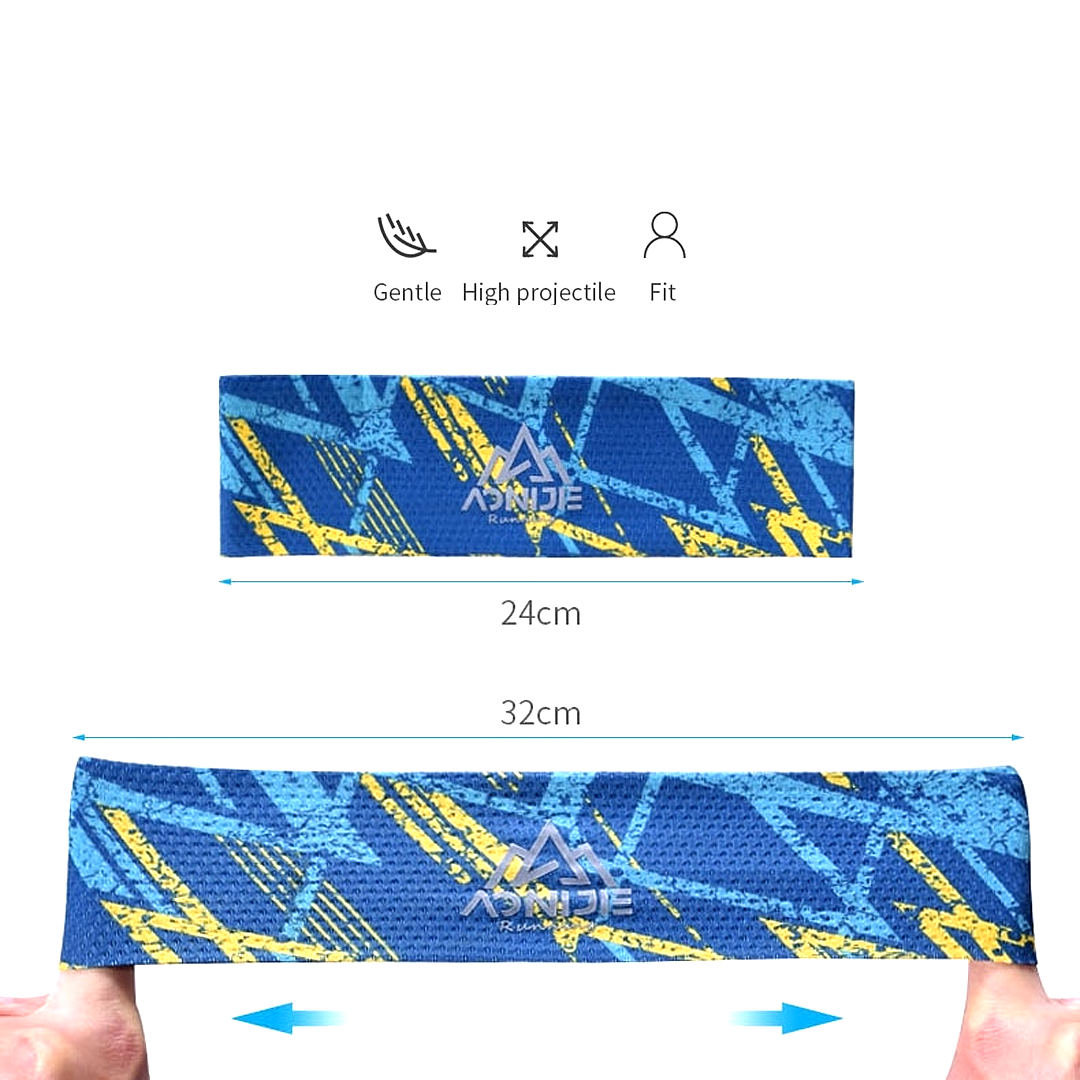 AONIJIE E4903 Sweatband Headband - Penahan Keringat Kepala Olahraga