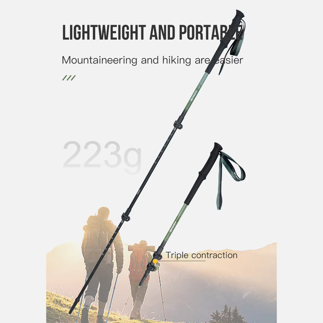 Aonijie Foldable Trekking Pole Bend E4215 - Stick Trail Running Hiking