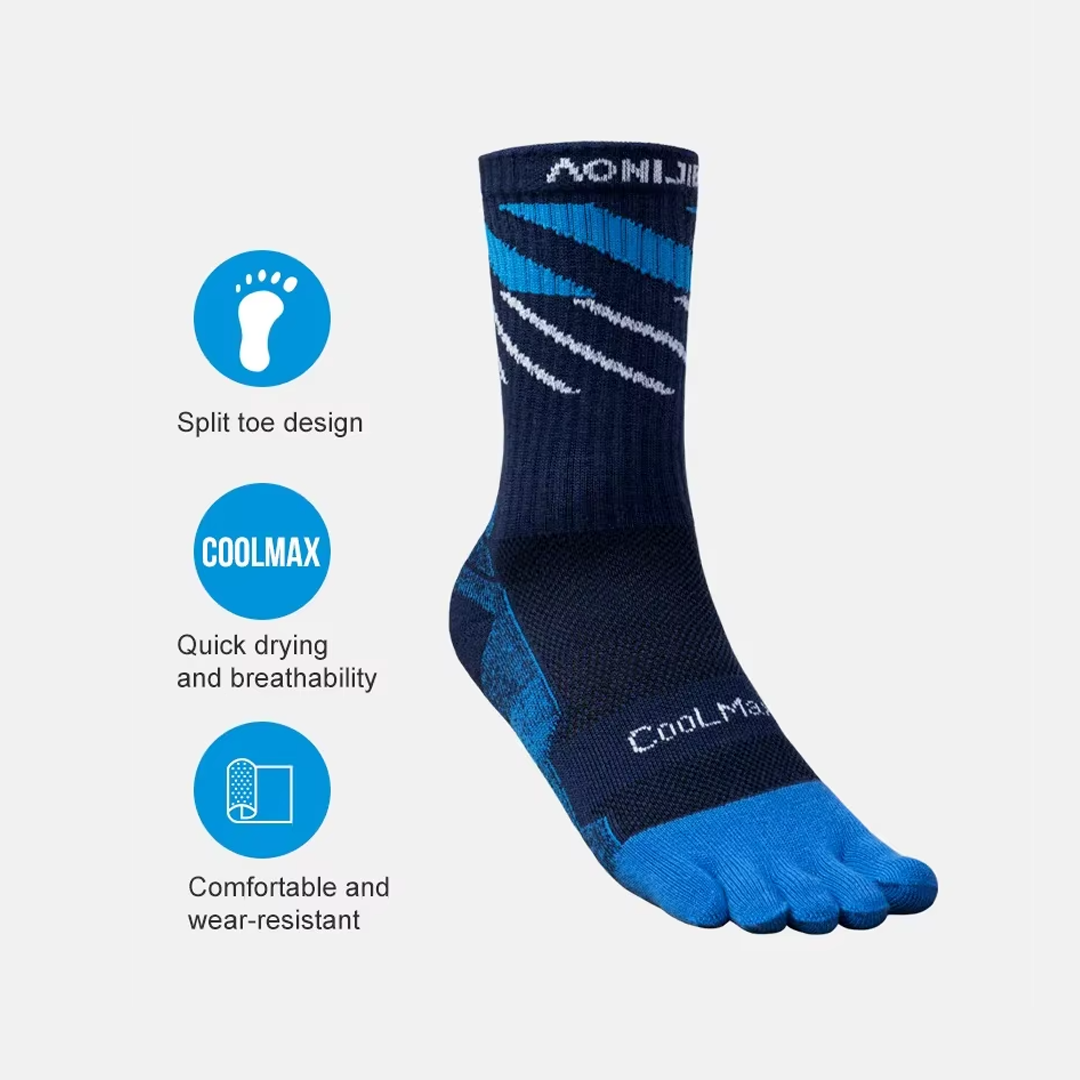 Aonijie E4846 Running Toe Socks - Kaos kaki Jari Lari Sepeda Olahraga