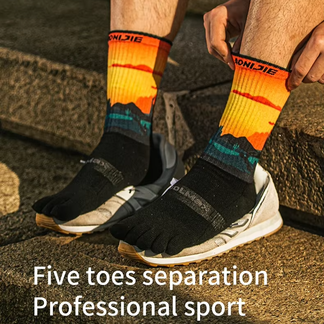 Aonijie E4843 Running Toe Socks - Kaos kaki Jari Lari Sepeda Olahraga
