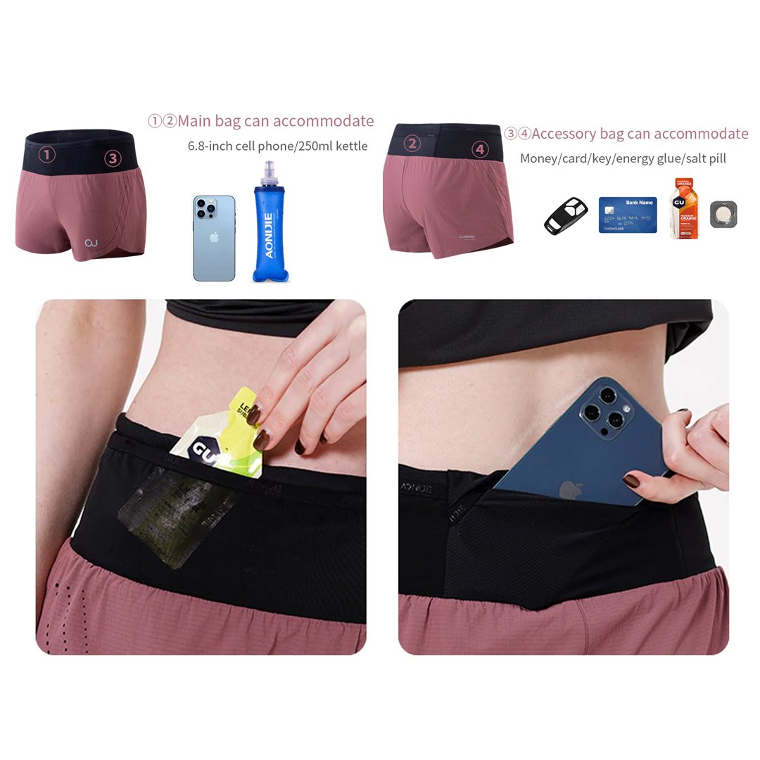 AONIJIE F5108 Women Sport Short Pant - Celana Olahraga Wanita