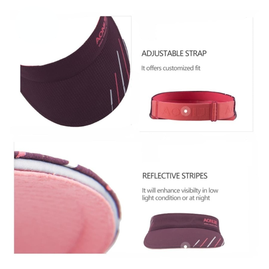 AONIJIE E4113 Visor Hat Quick Dry - Topi Lari Sepeda Golf