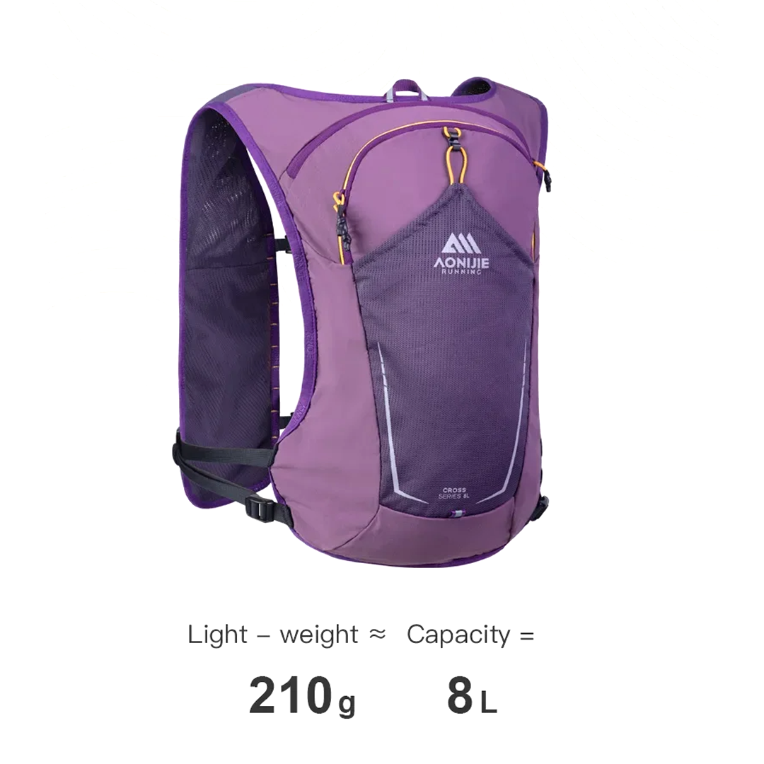Aonijie C9125 Hydration Backpack Vest 8L Marathon Running Hiking