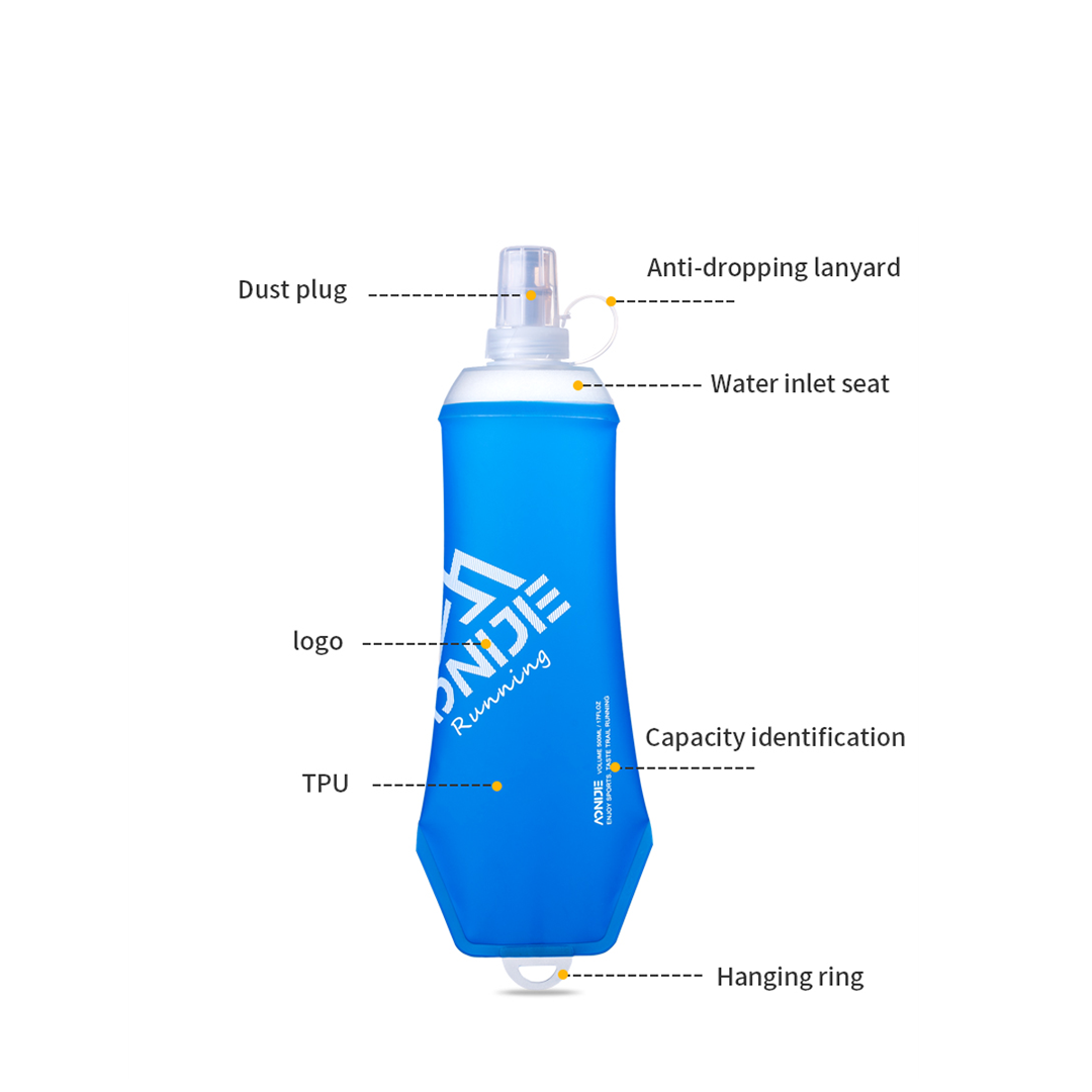 AONIJIE Sport Soft Flask SD28 500ml - Botol Tempat Minum | Olahraga