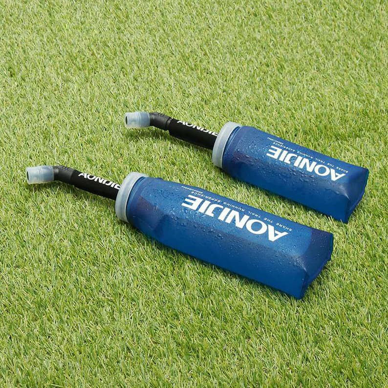 AONIJIE Soft Flask Long Straw SD13 - 600ml - Soft Flask BPA Free Water Bottle for Running Marathon Hydration Bladder Pack Vest
