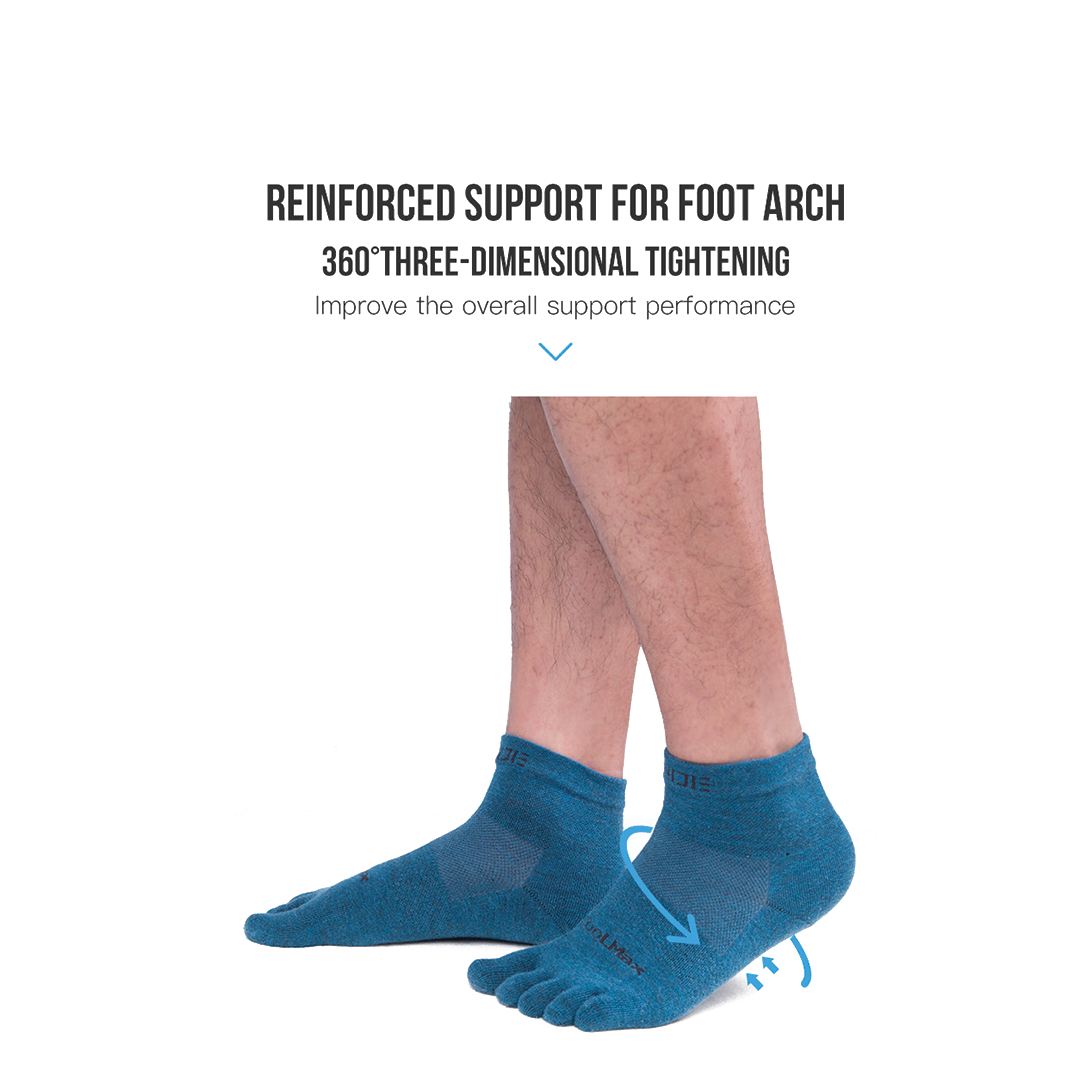 AONIJIE E4109S Running Toe Socks - Kaos Kaki Jari - Lari | Sepeda