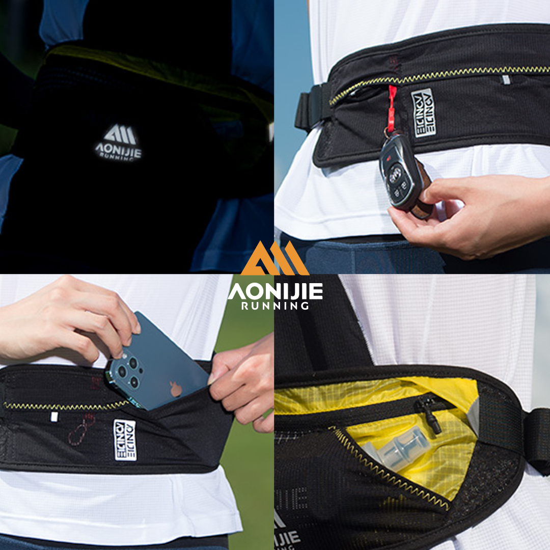 AONIJIE Waist Bag W8117 - Tas Pinggang Olahraga Lari Sepeda