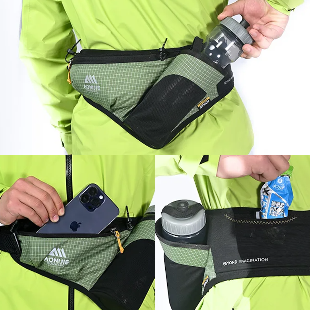 Aonijie Waist Bag FH2501 - Tas Pinggang Lari Sepeda Olahraga