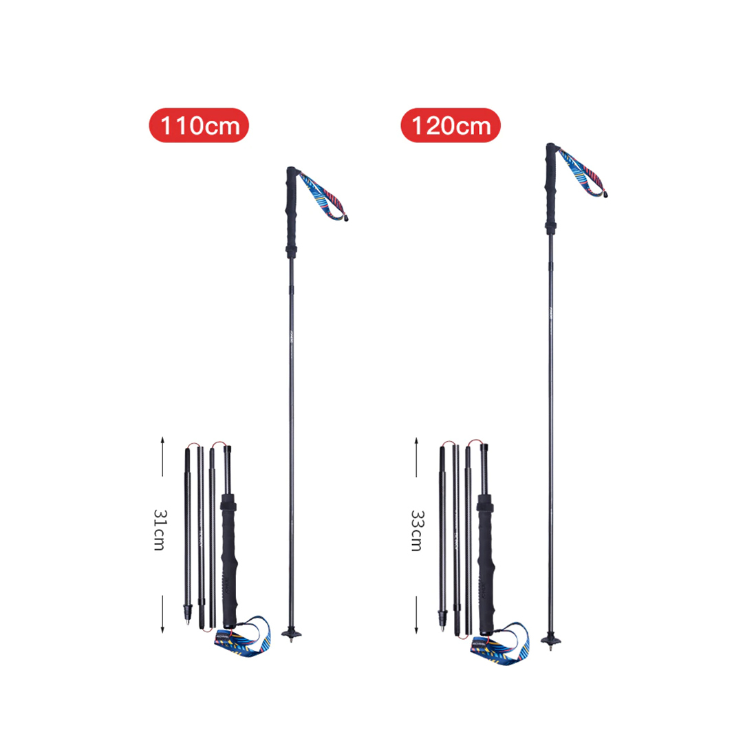AONIJIE Foldable Carbon Trekking Pole Bend E4204 - Trail Hiking