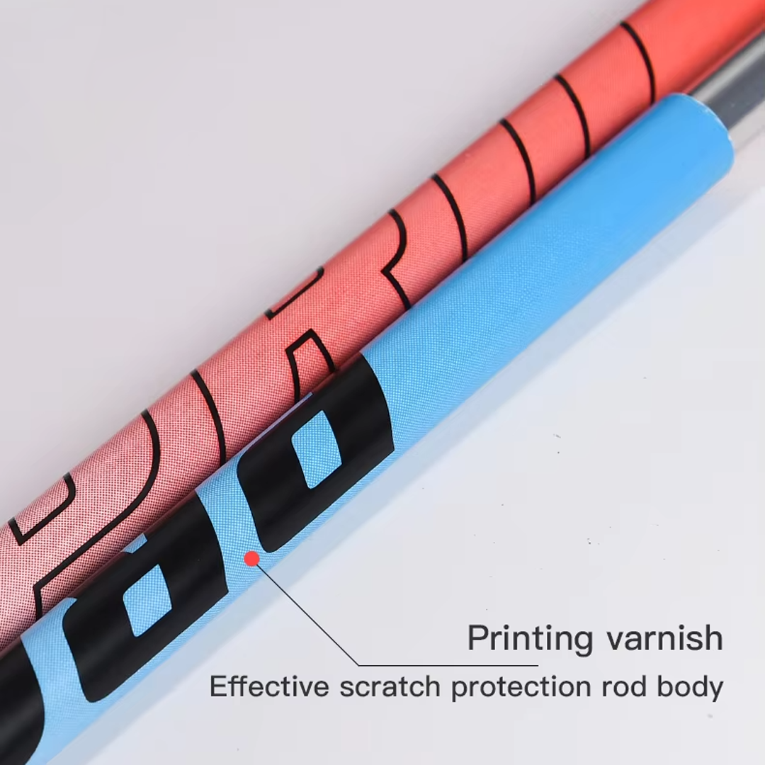 Aonijie Foldable Trekking Pole E4207 - Trail Running Hiking Outdoor - Red Yellow