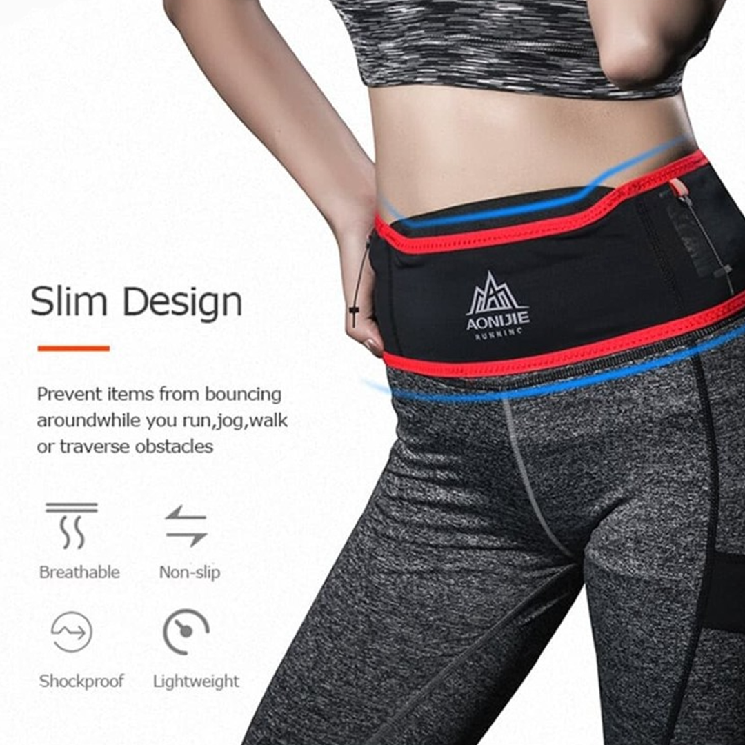 AONIJIE Waist Bag W938S + 1 Soft Flask 250ml