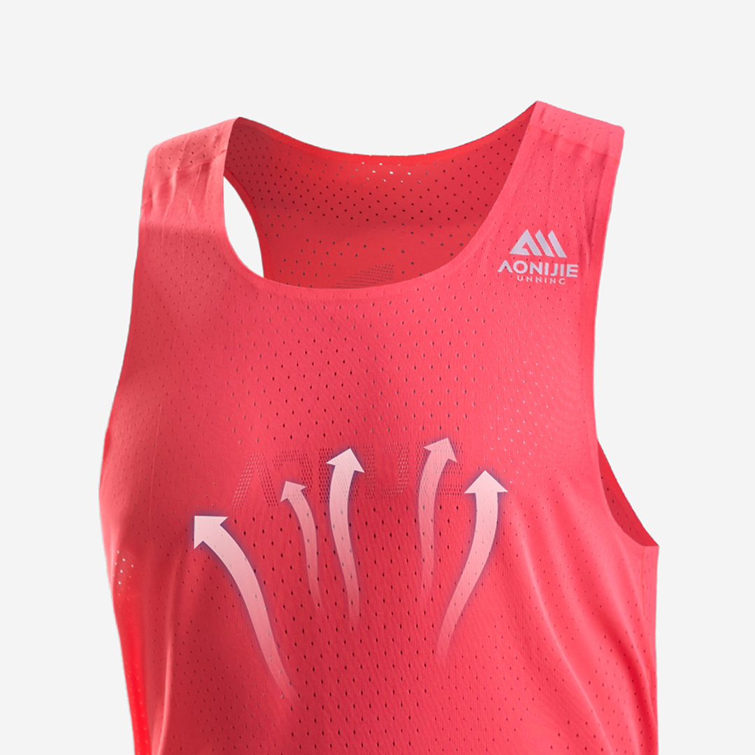 AONIJIE FM5188 Running Sleeveless Tank Top - Baju Lari Pria Olahraga