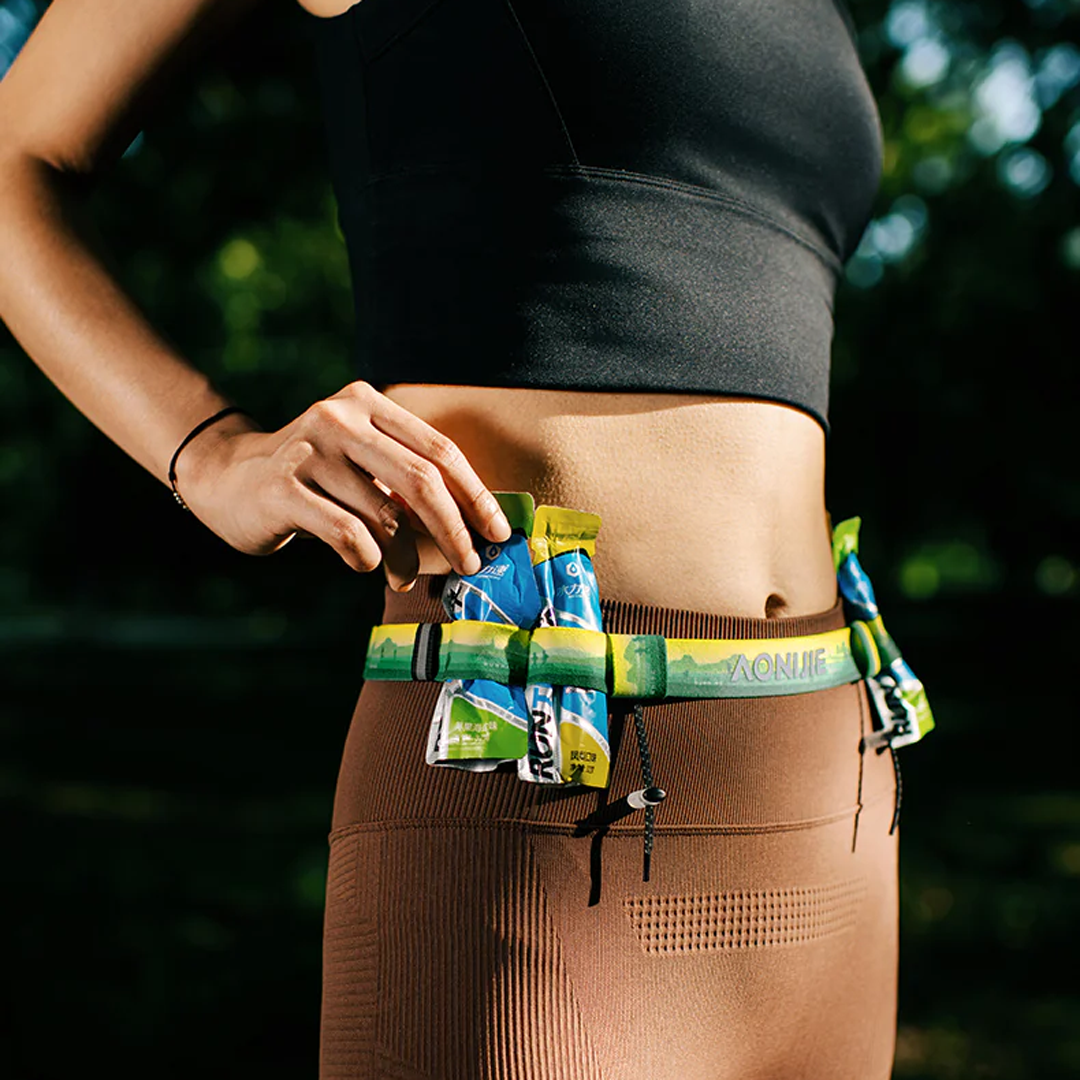 Aonijie BIB Race Number Belt E4436 Tali BIB - Lari Olahraga Outdoor