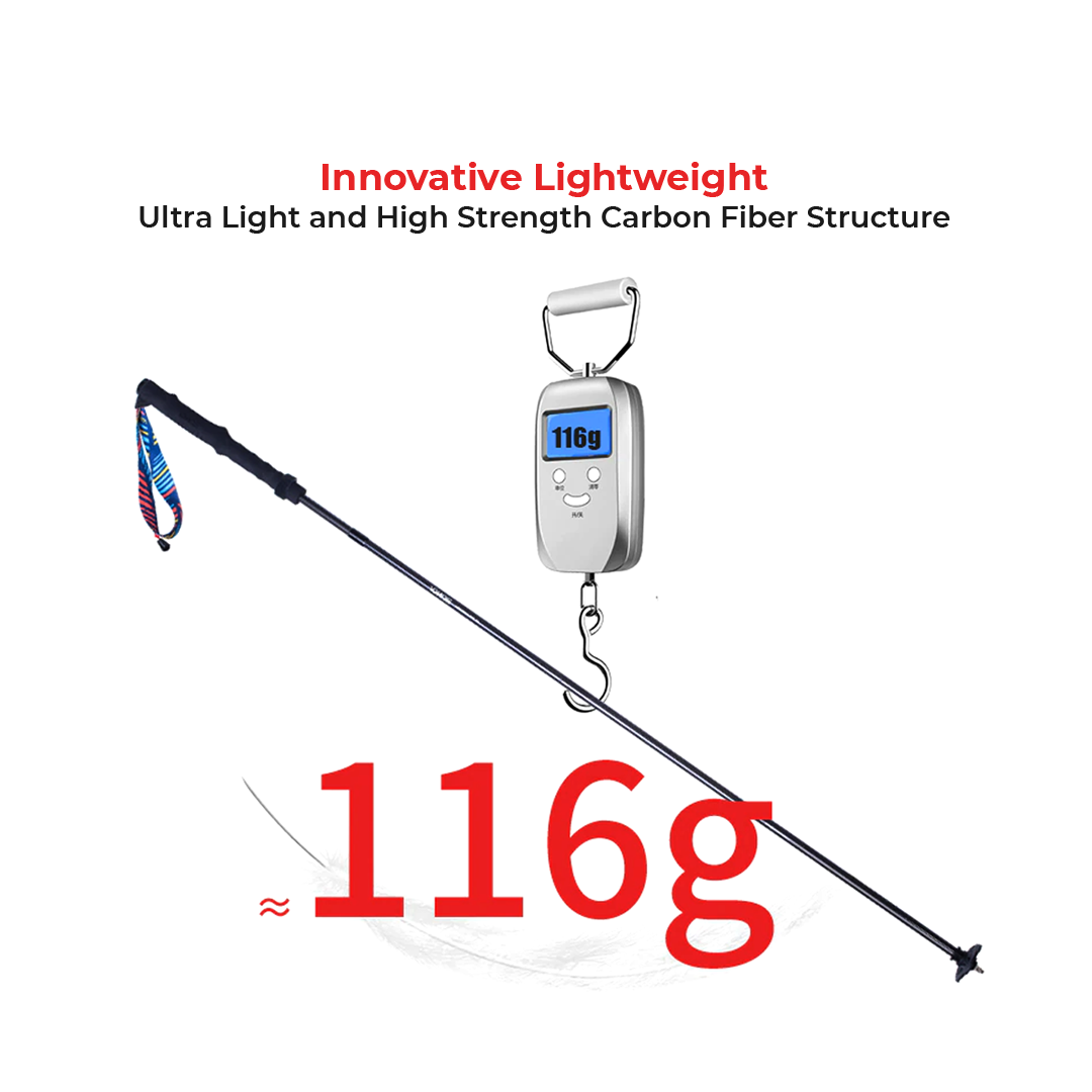 AONIJIE Foldable Carbon Trekking Pole Bend E4204 - Trail Hiking