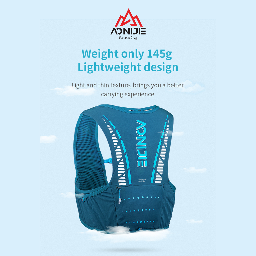 Aonijie Hydration Backpack Vest C933S - 5L Trail Running - PURPLE
