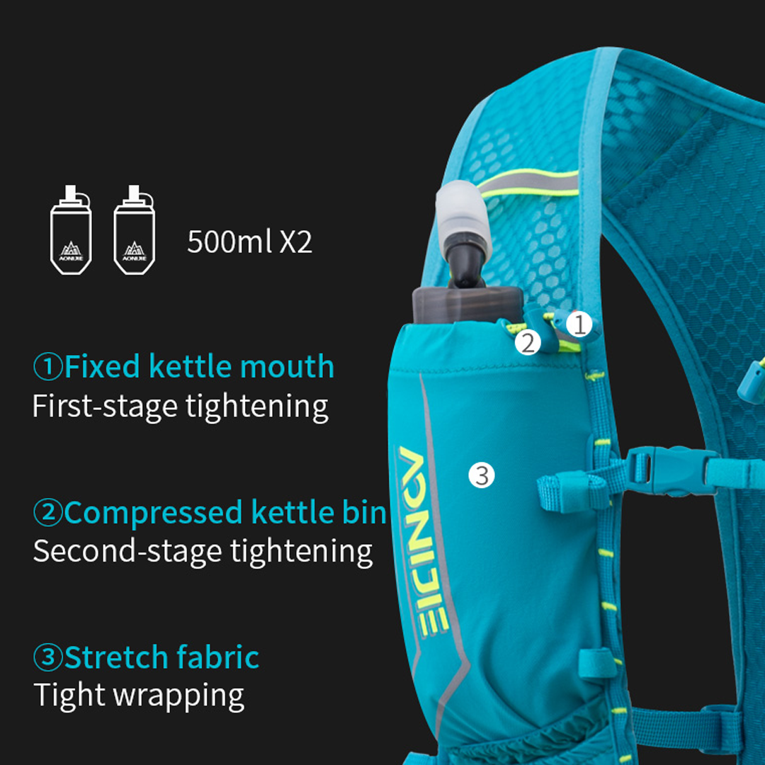 AONIJIE C9107 Hydration Backpack Vest 5L Marathon Running