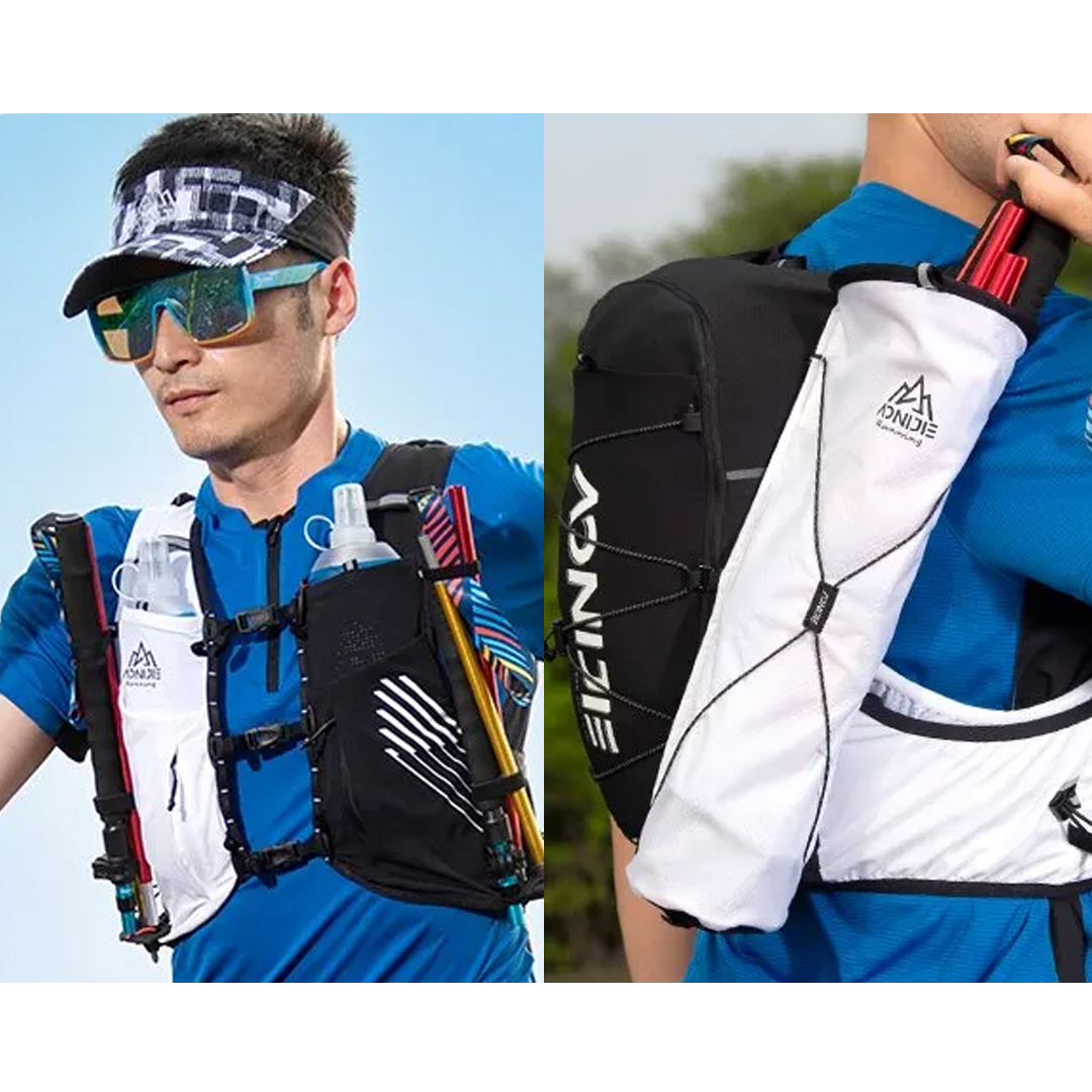 Aonijie C9116 Hydration Backpack Vest - 10L Trail Running - Black