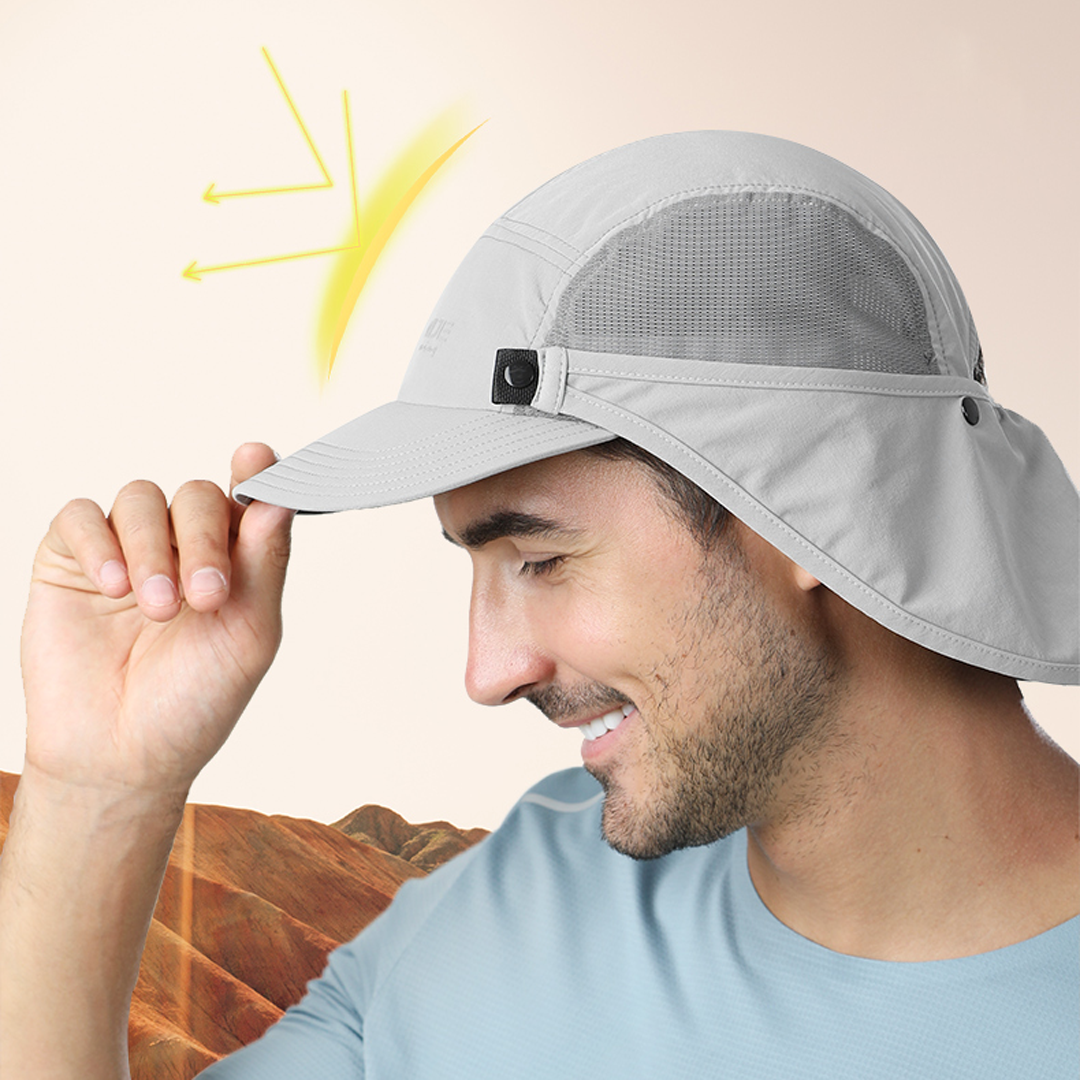 AONIJIE E4610 Outdoor UV Proof SunHat - Topi Fotografi Pancing Outdoor