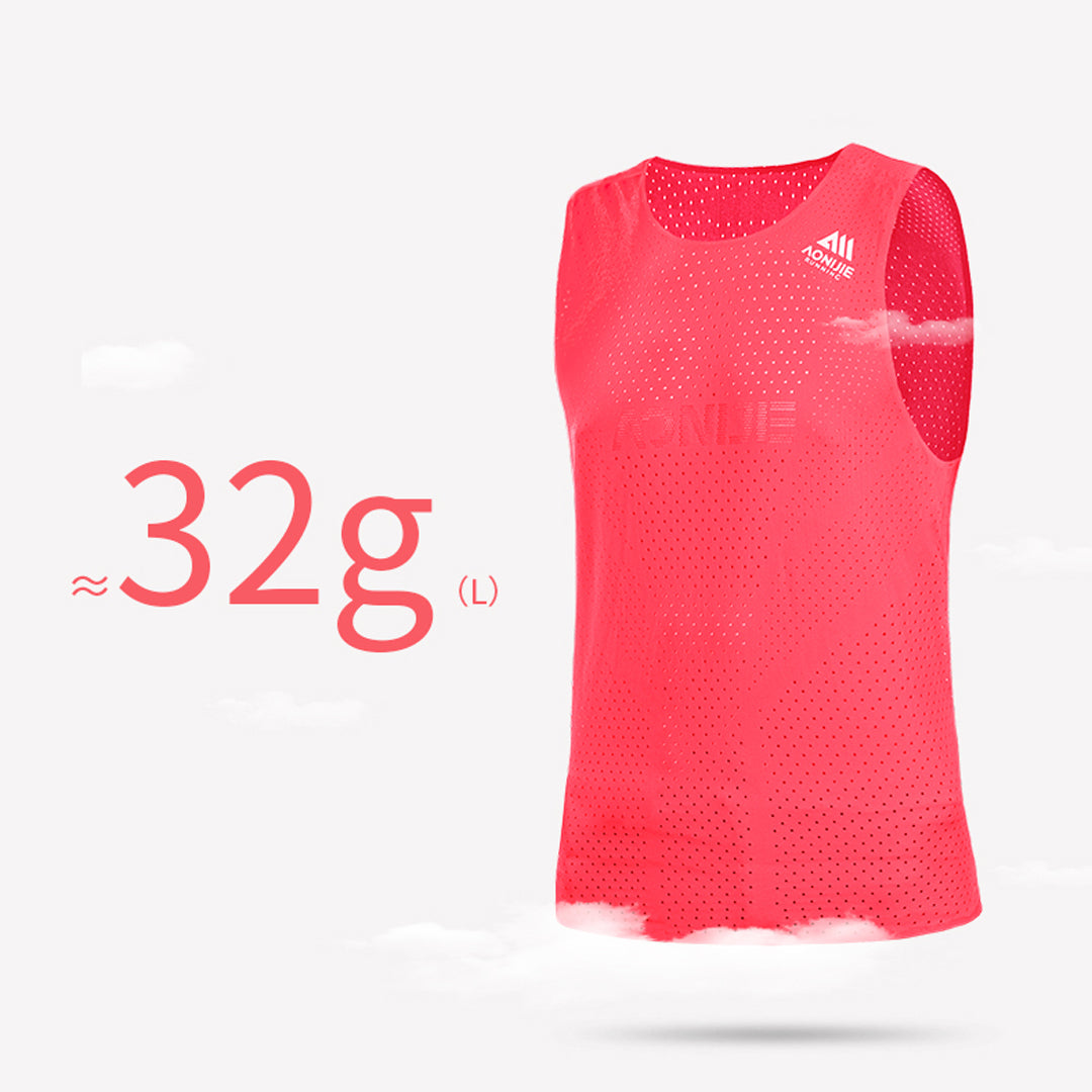 AONIJIE FM5189 Running Sleeveless Tank Top - Baju Lari Pria Olahraga
