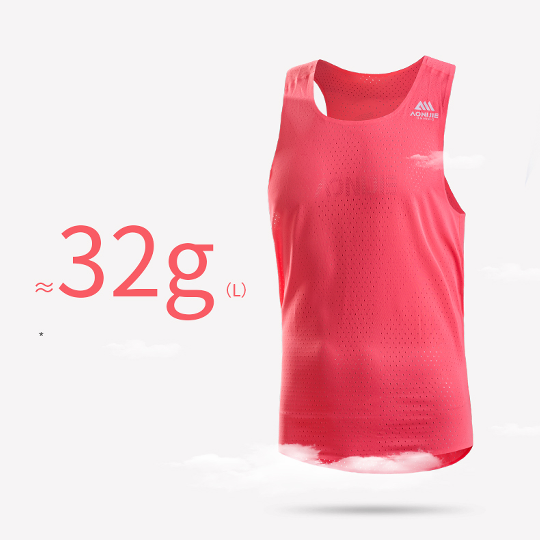 AONIJIE FM5188 Running Sleeveless Tank Top - Baju Lari Pria Olahraga