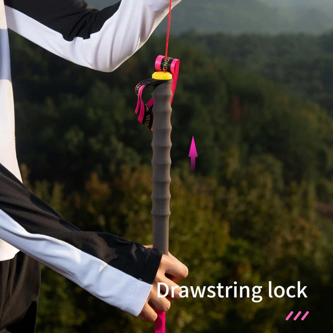AONIJIE Foldable Carbon Trekking Pole E4214 - Trail Running Hiking Outdoor