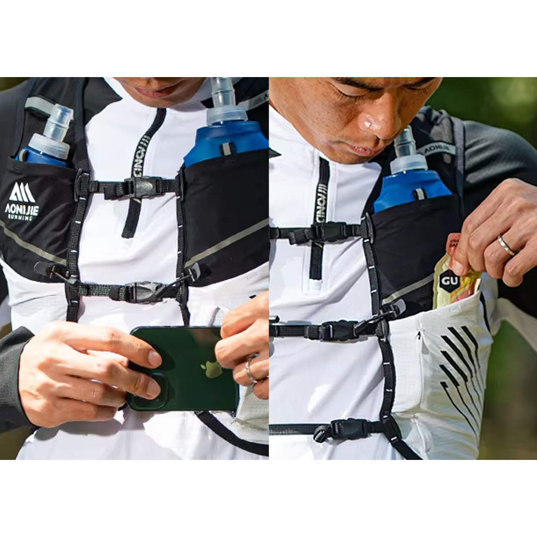 Aonijie C9116 Hydration Backpack Vest - 5 Liter Trail Running Sports - Blue