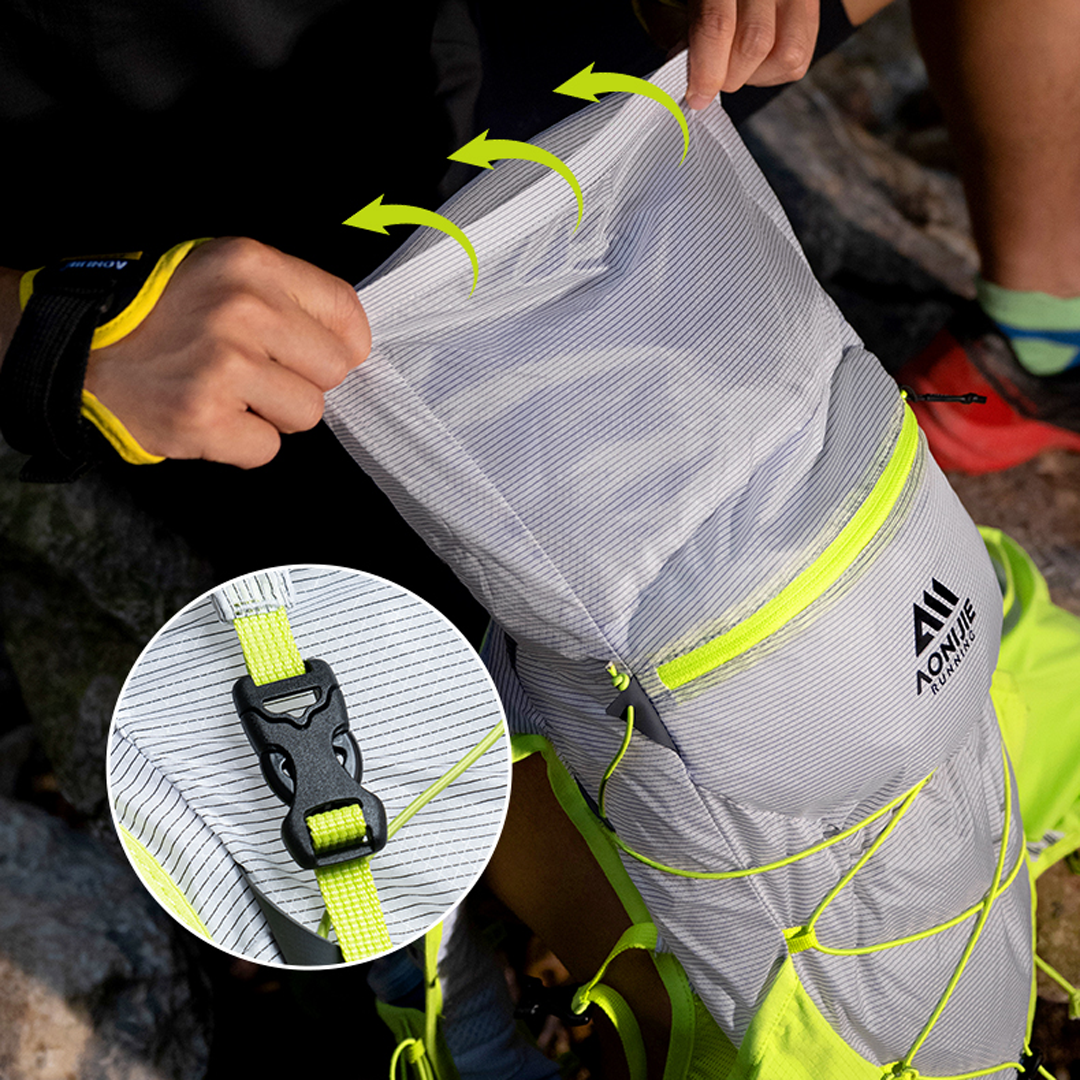 Aonijie C9116 Hydration Backpack Vest - 15 Liter Trail Running Sports - Yellow