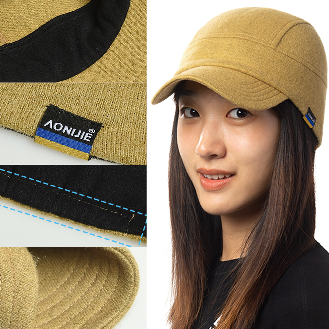 Aonijie M40 Winter Knitted Cap - Topi Kupluk Lari Outdoor