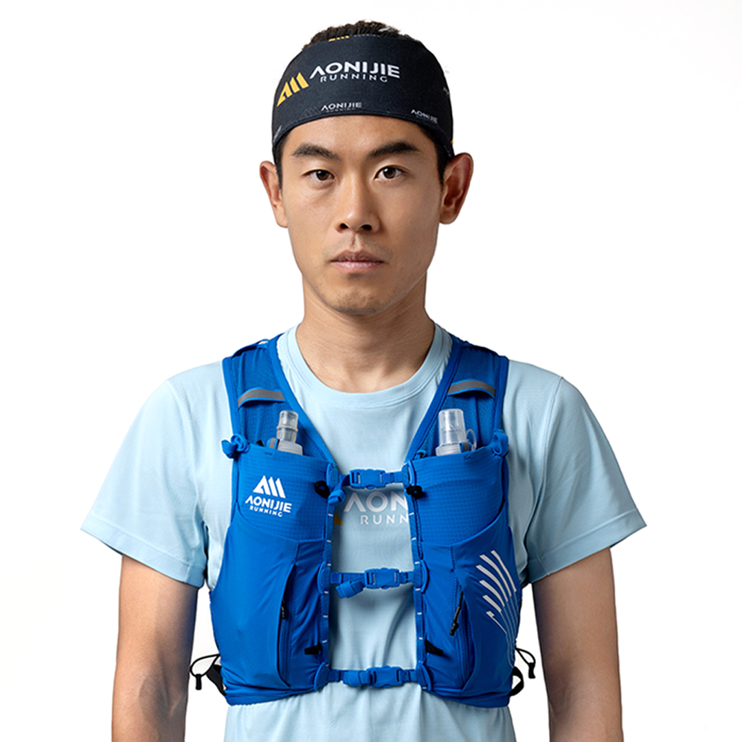 Aonijie C9116 Hydration Backpack Vest - 10 Liter Trail Running Sports - Blue
