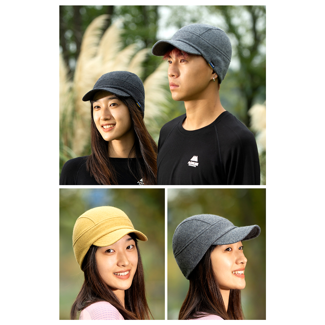 Aonijie M40 Winter Knitted Cap - Topi Kupluk Lari Outdoor
