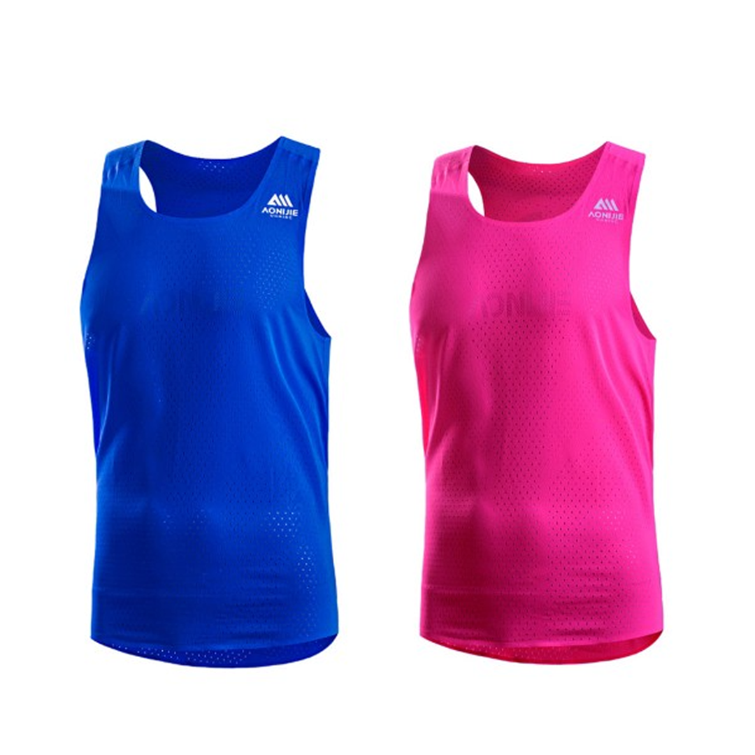 AONIJIE FM5188 Running Sleeveless Tank Top - Baju Lari Pria Olahraga