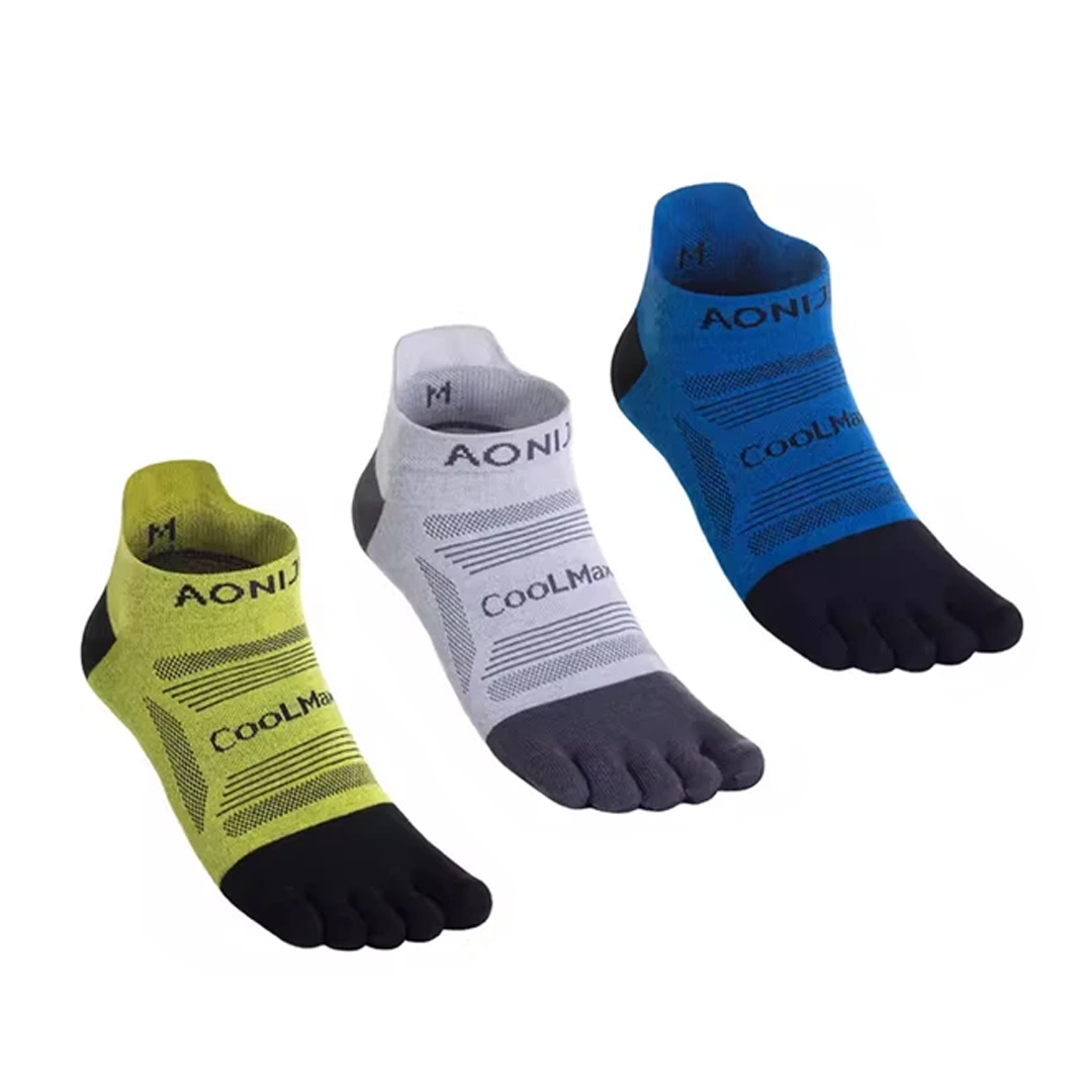 AONIJIE E4839 Running Toe Socks 3 PAIR - Kaos Jari kaki lari Sepeda