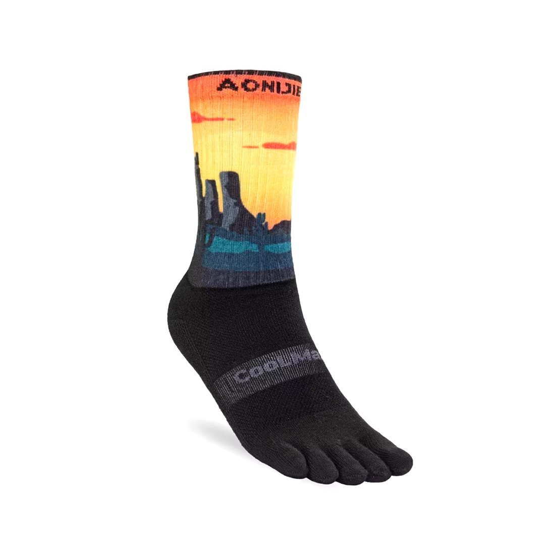Aonijie E4843 Running Toe Socks - Kaos kaki Jari Lari Sepeda Olahraga