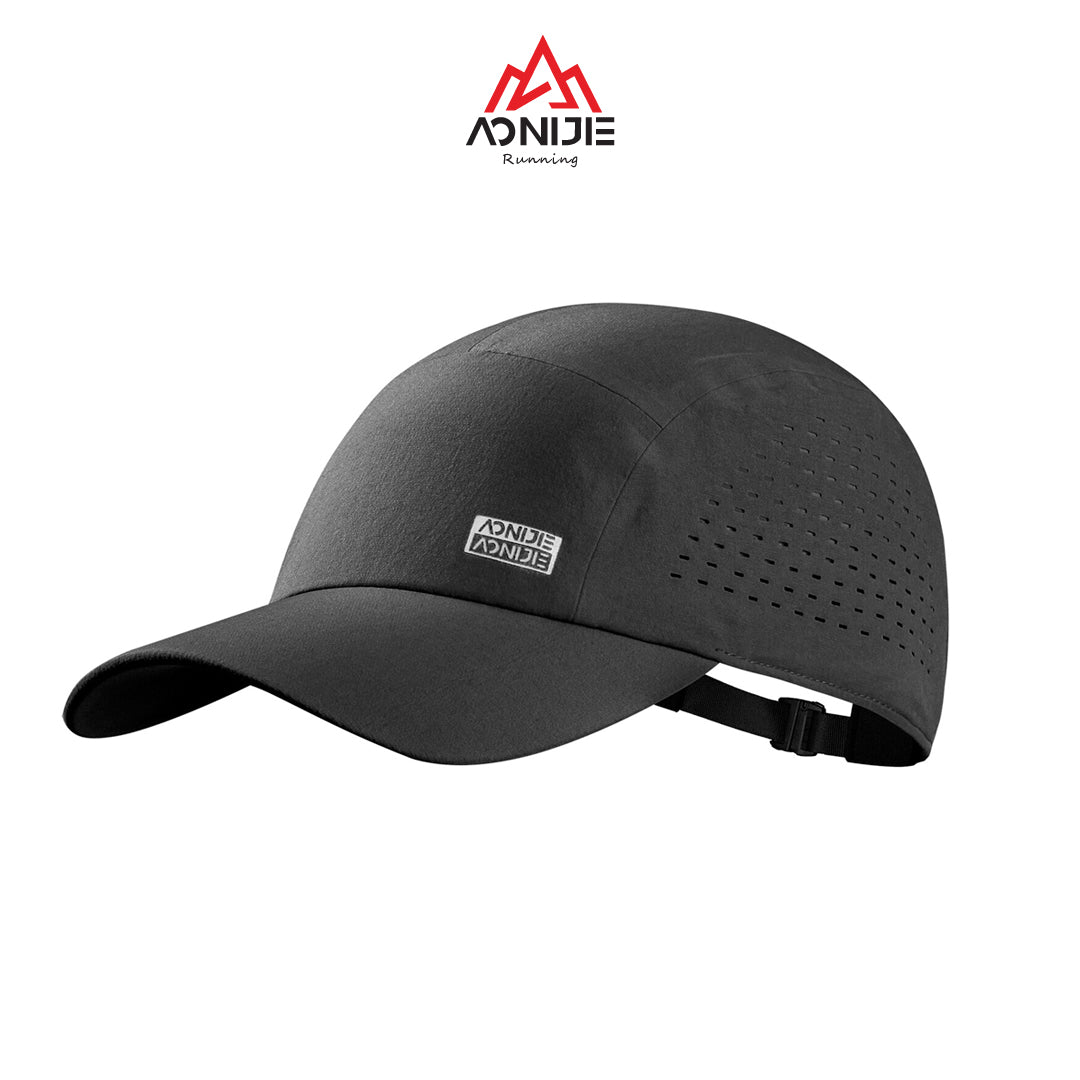 Aonijie E4608 Cap Hat Quick Dry - Sports Golf Running Outdoor Hats - BLACK
