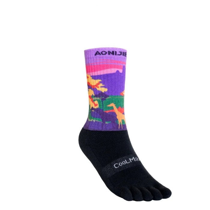 Aonijie E4843 Running Toe Socks - Kaos kaki Jari Lari Sepeda Olahraga