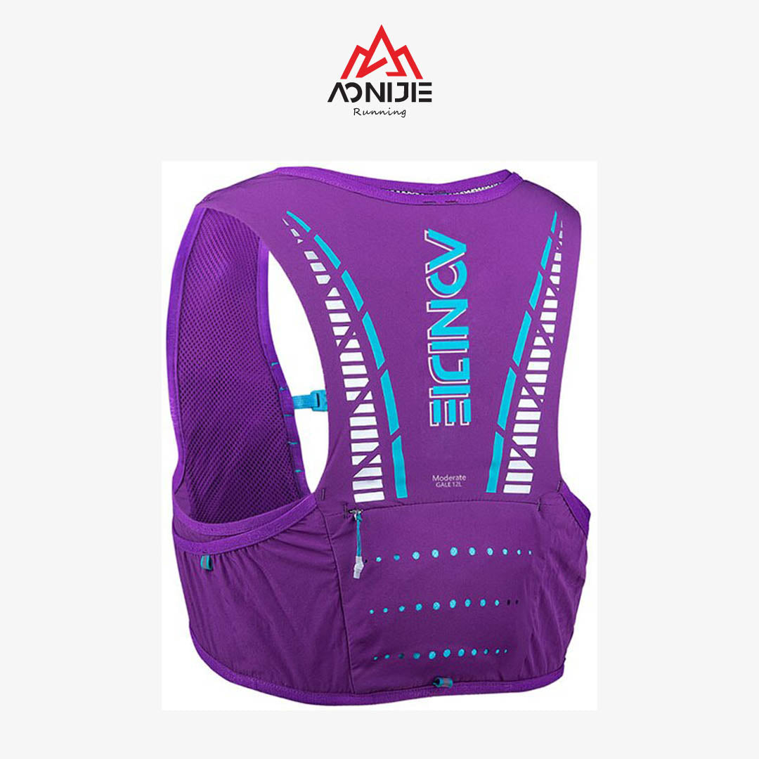 Aonijie Hydration Backpack Vest C933S - 5L Trail Running - PURPLE