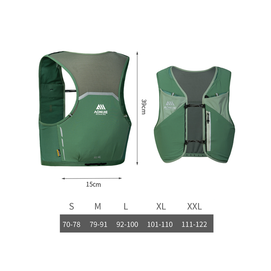 Aonijie Hydration Backpack MB-4 - 4L Trail Marathon Running