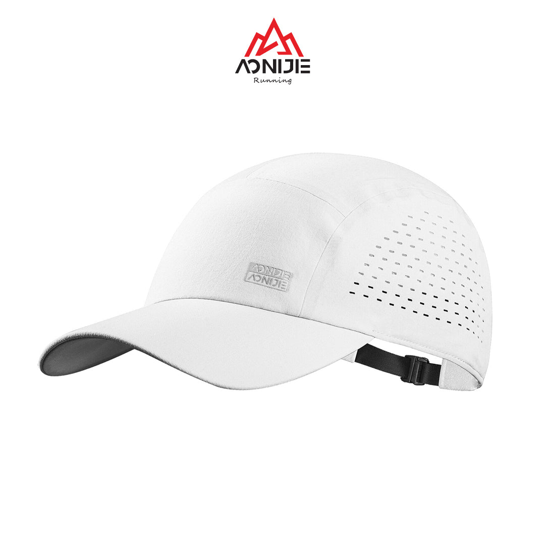 Aonijie E4608 Cap Hat Quick Dry - Sports Golf Running Outdoor Hats - WHITE