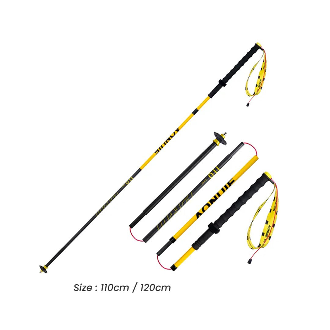 AONIJIE Foldable Carbon Trekking Pole E4214 - Trail Running Hiking Outdoor