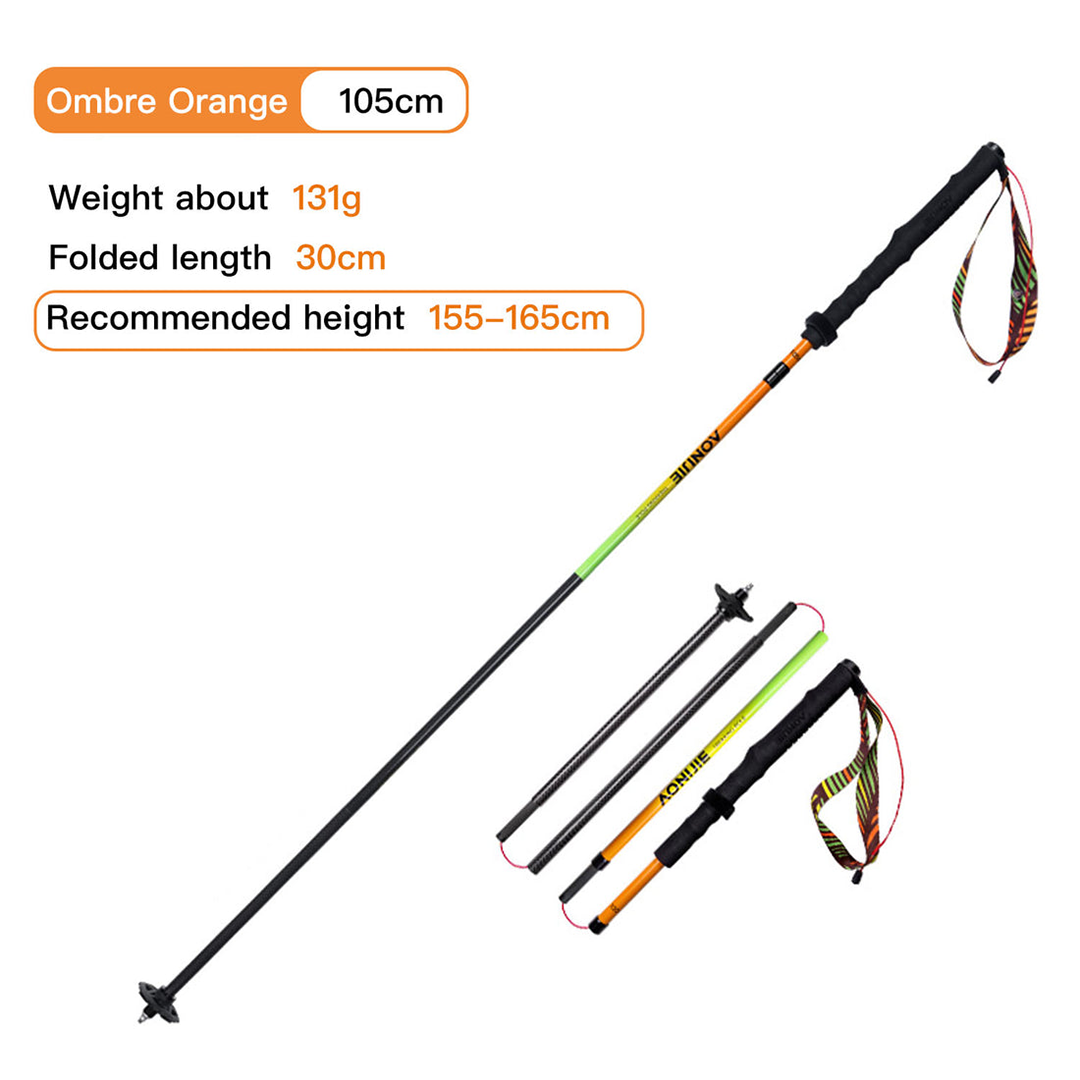 AONIJIE Foldable Carbon Trekking Pole Bend E4204 - Trail Hiking